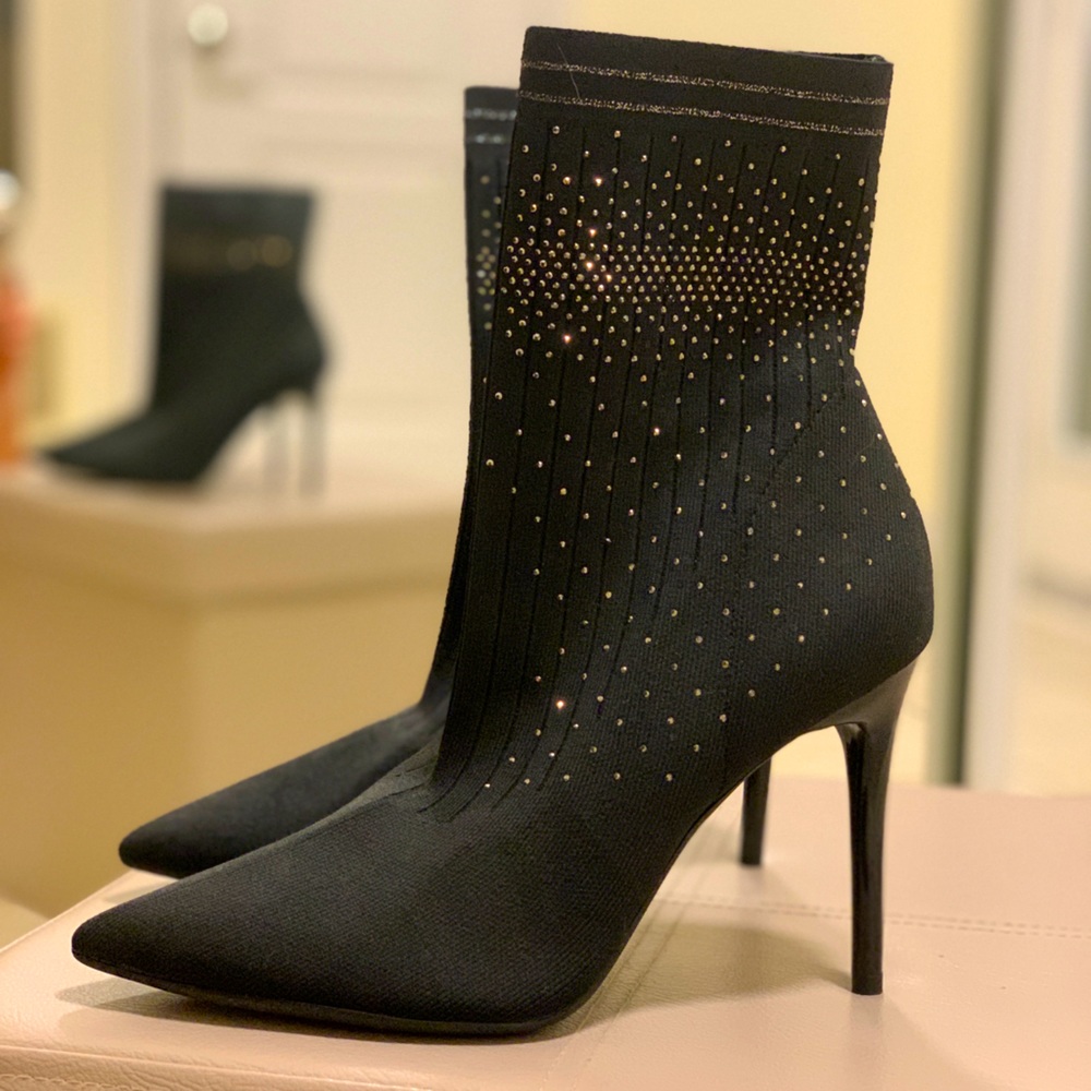 Jessica Simpson sock booties